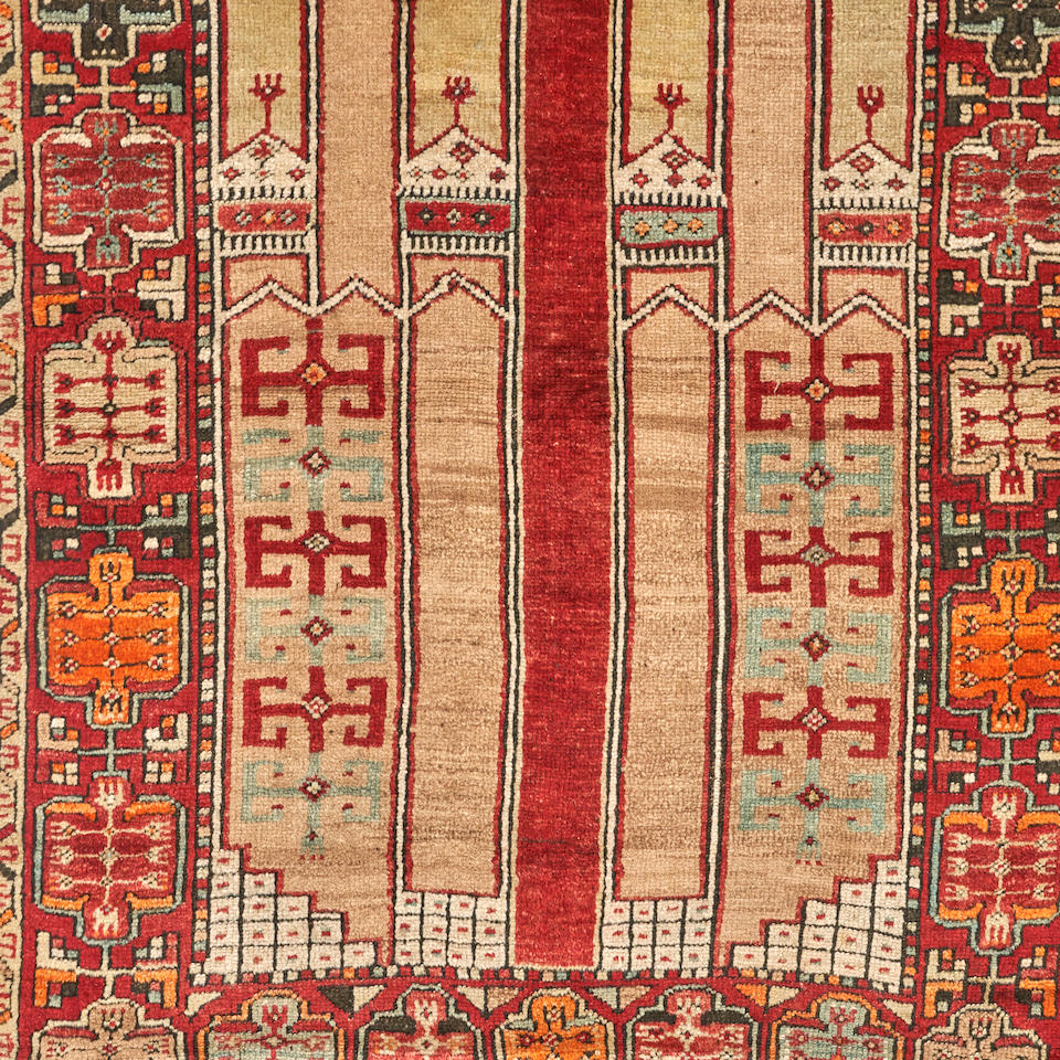 Anatolian Prayer Rug Anatolia 3 ft. 9 in. x 5 ft. 11 in. - Image 3 of 3