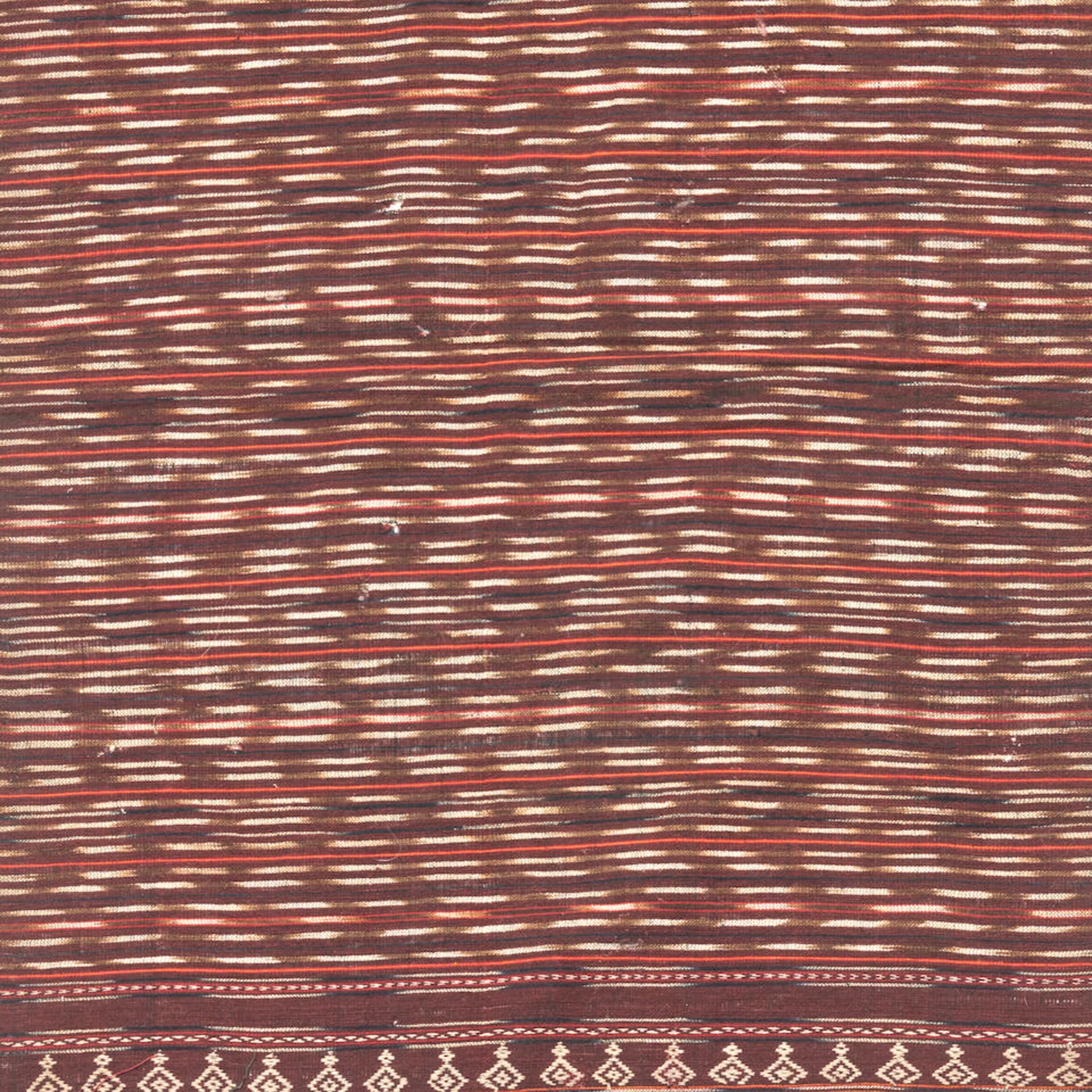 Ceremonial Shoulder Cloth Pasemah Region, South Sumatra, Indonesia 20 in. x 50 1/2 in. - Bild 3 aus 3