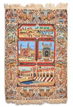 Tabriz Silk Rug Iran 3 ft. 6 in. x 5 ft. 0 in.