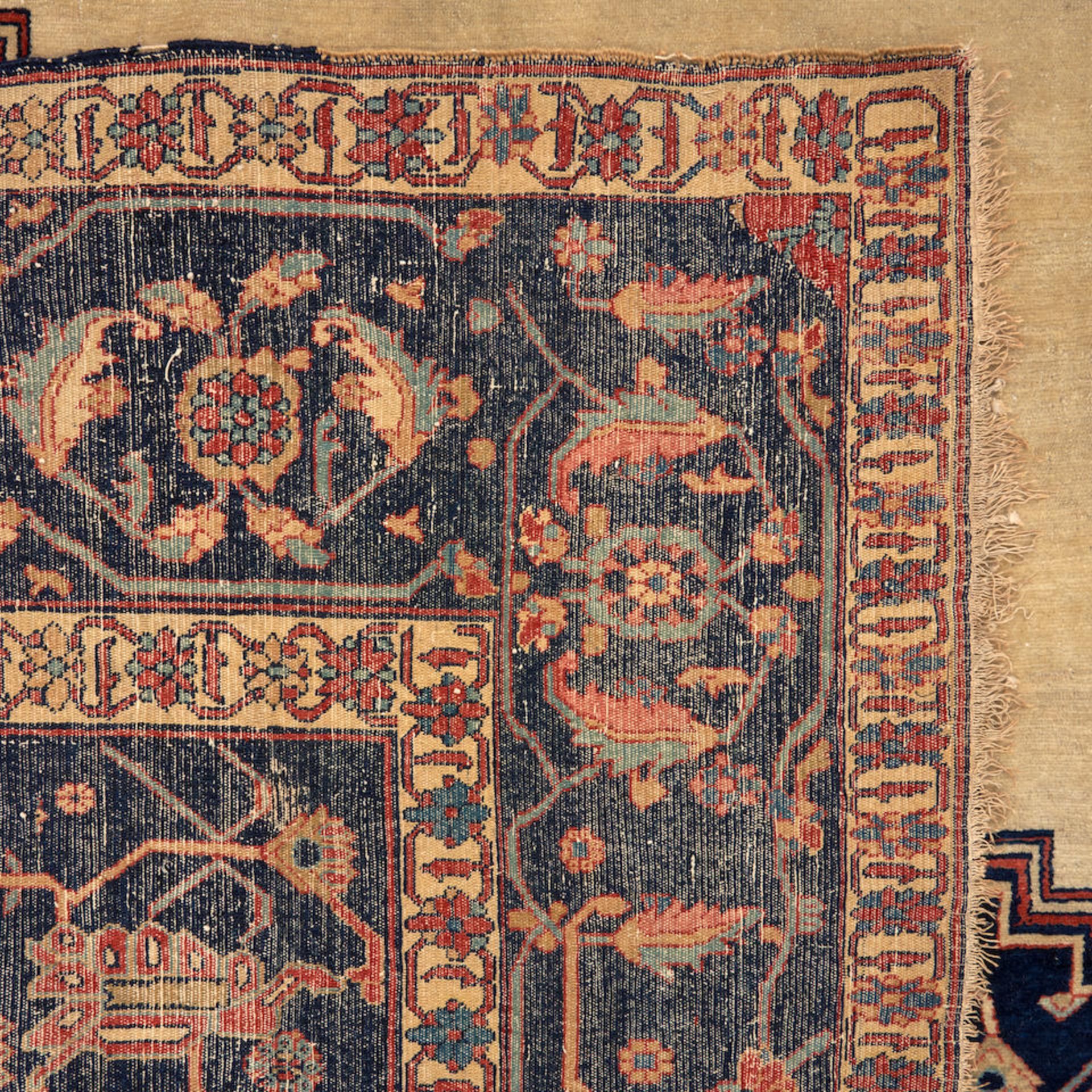 Early Malayer Carpet, Iran 10 ft. 5 in. x 10 ft. 10 in. - Image 2 of 3