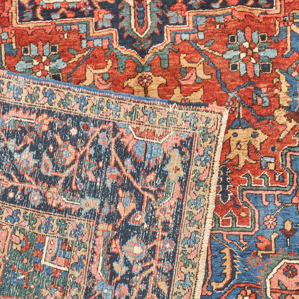 Heriz Carpet Iran 7 ft. 6 in. x 10 ft. 4 in. - Image 3 of 4