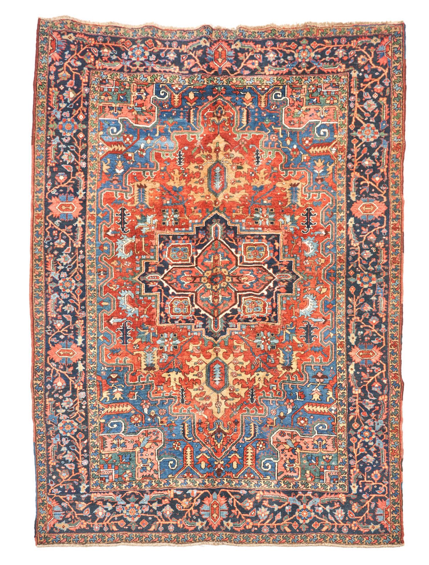 Heriz Carpet Iran 7 ft. 6 in. x 10 ft. 4 in. - Bild 2 aus 4