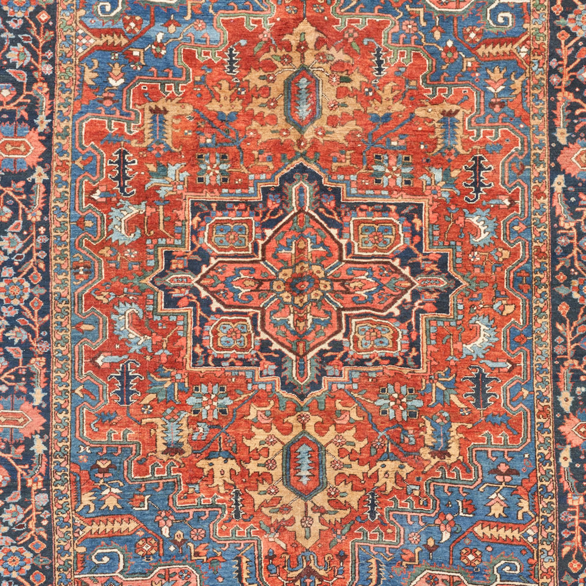 Heriz Carpet Iran 7 ft. 6 in. x 10 ft. 4 in. - Bild 4 aus 4