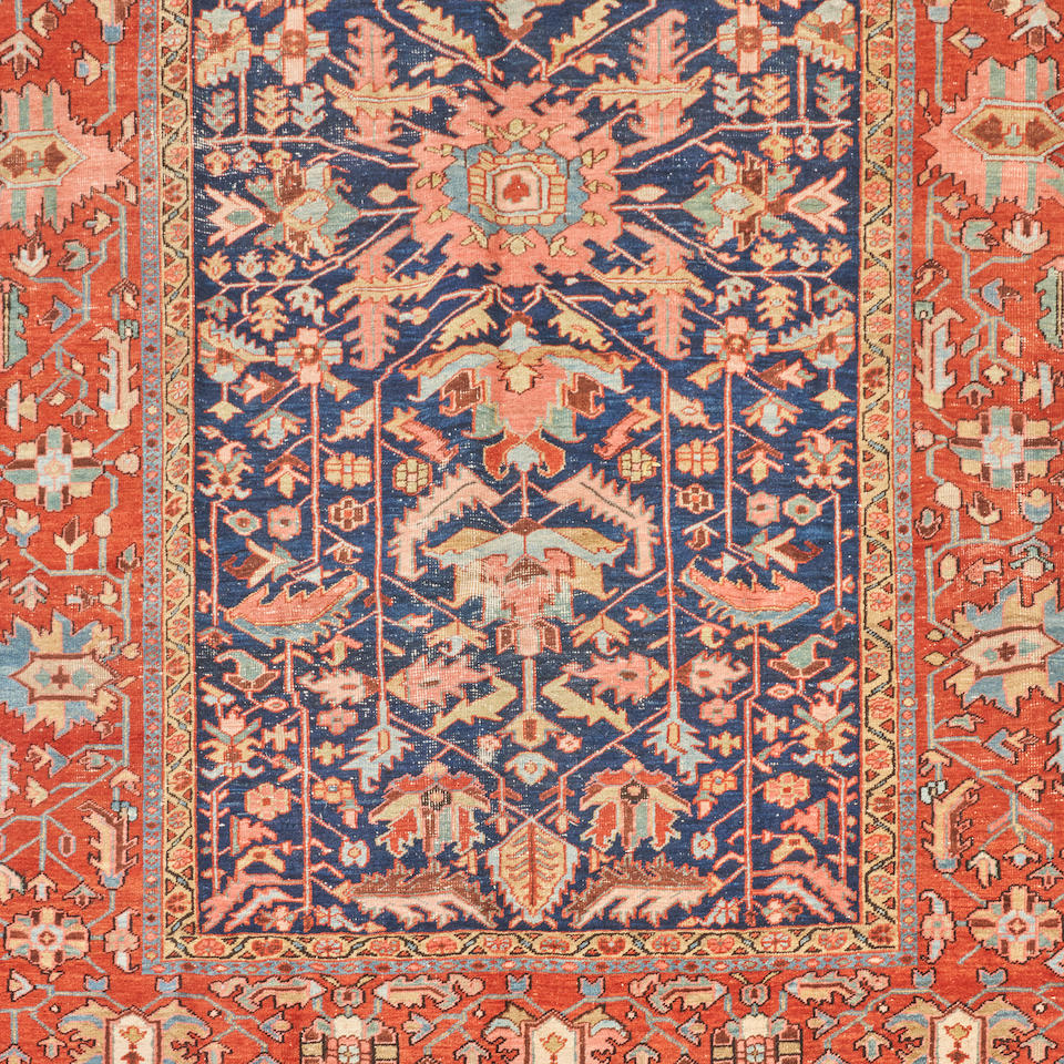 Heriz Carpet Iran 8 ft. 1 in. x 12 ft. 4 in. - Image 3 of 3