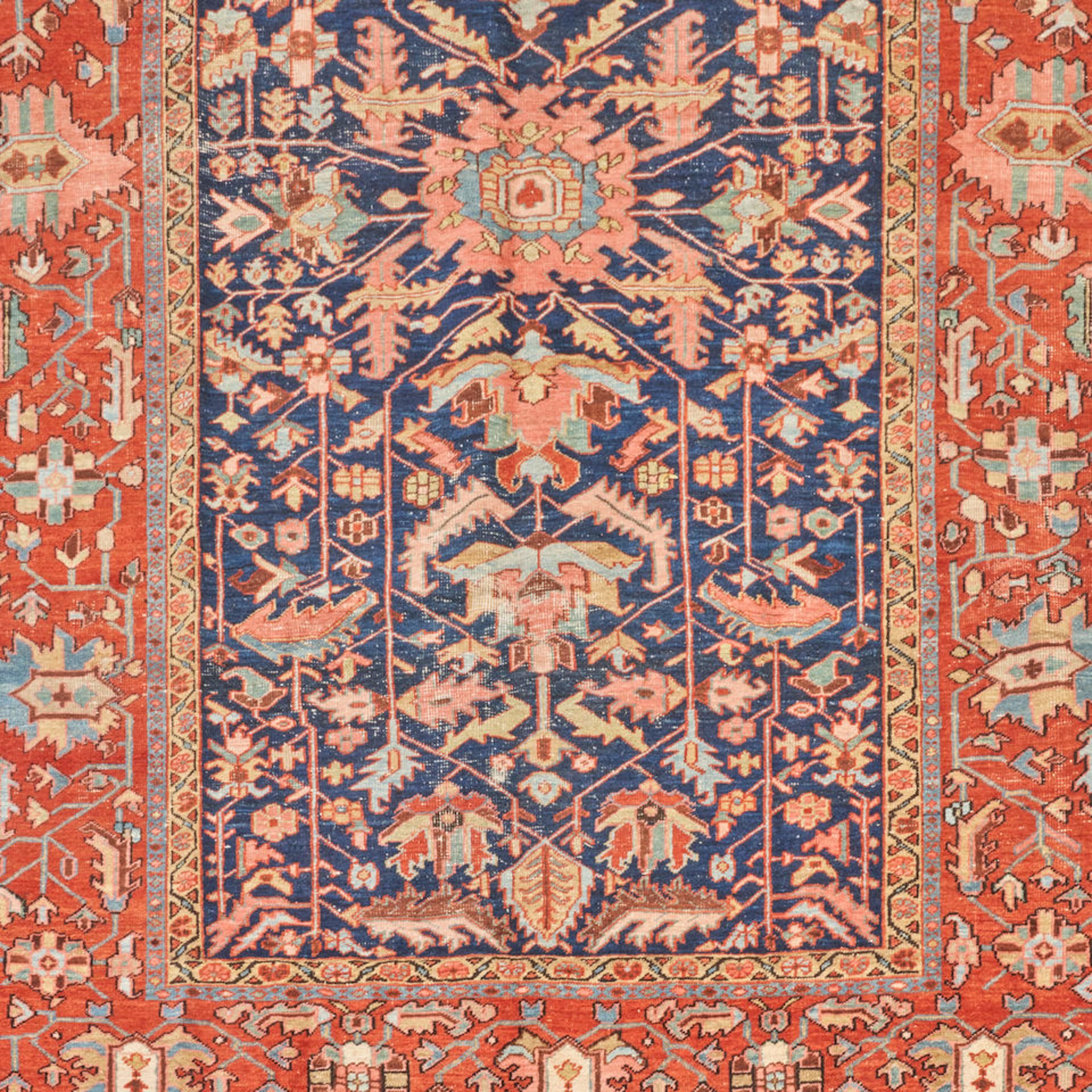 Heriz Carpet Iran 8 ft. 1 in. x 12 ft. 4 in. - Bild 3 aus 3