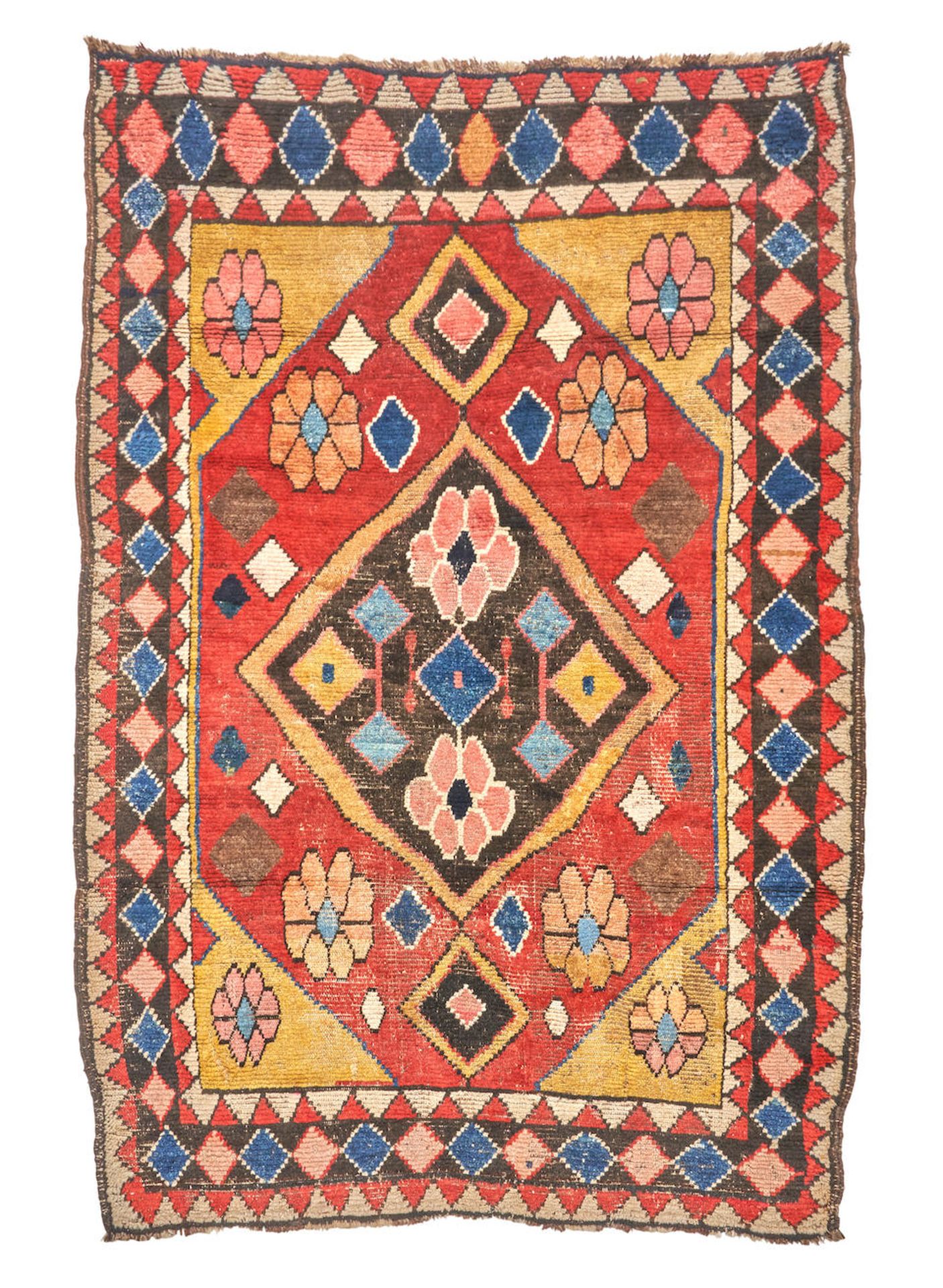 West Persian Gabbeh Rug Iran 4 ft. 7 in. x 7 ft.