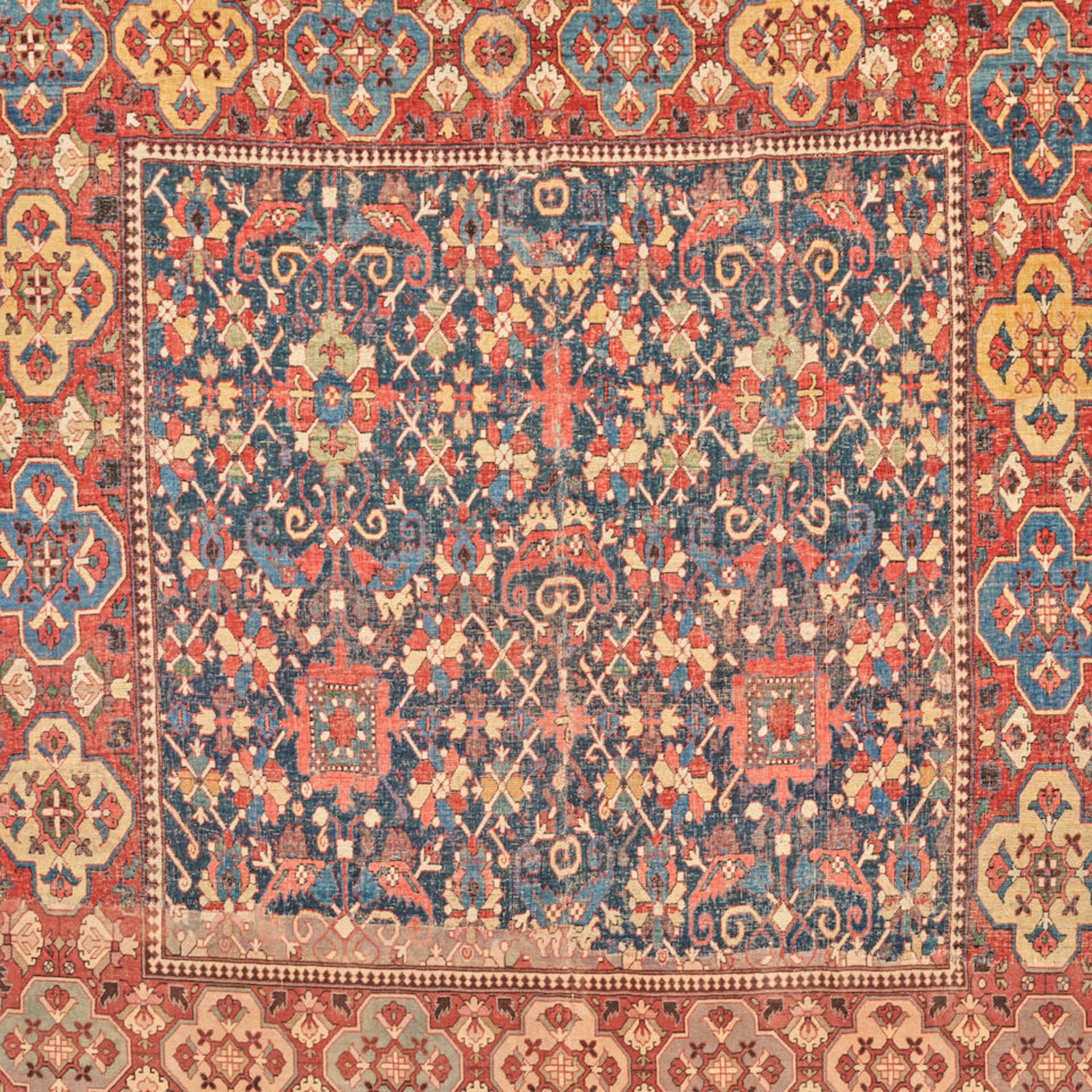 Early Caucasian Gallery Carpet Caucasus 7 ft. 6 in. x 7 ft. 8 in. - Bild 2 aus 2