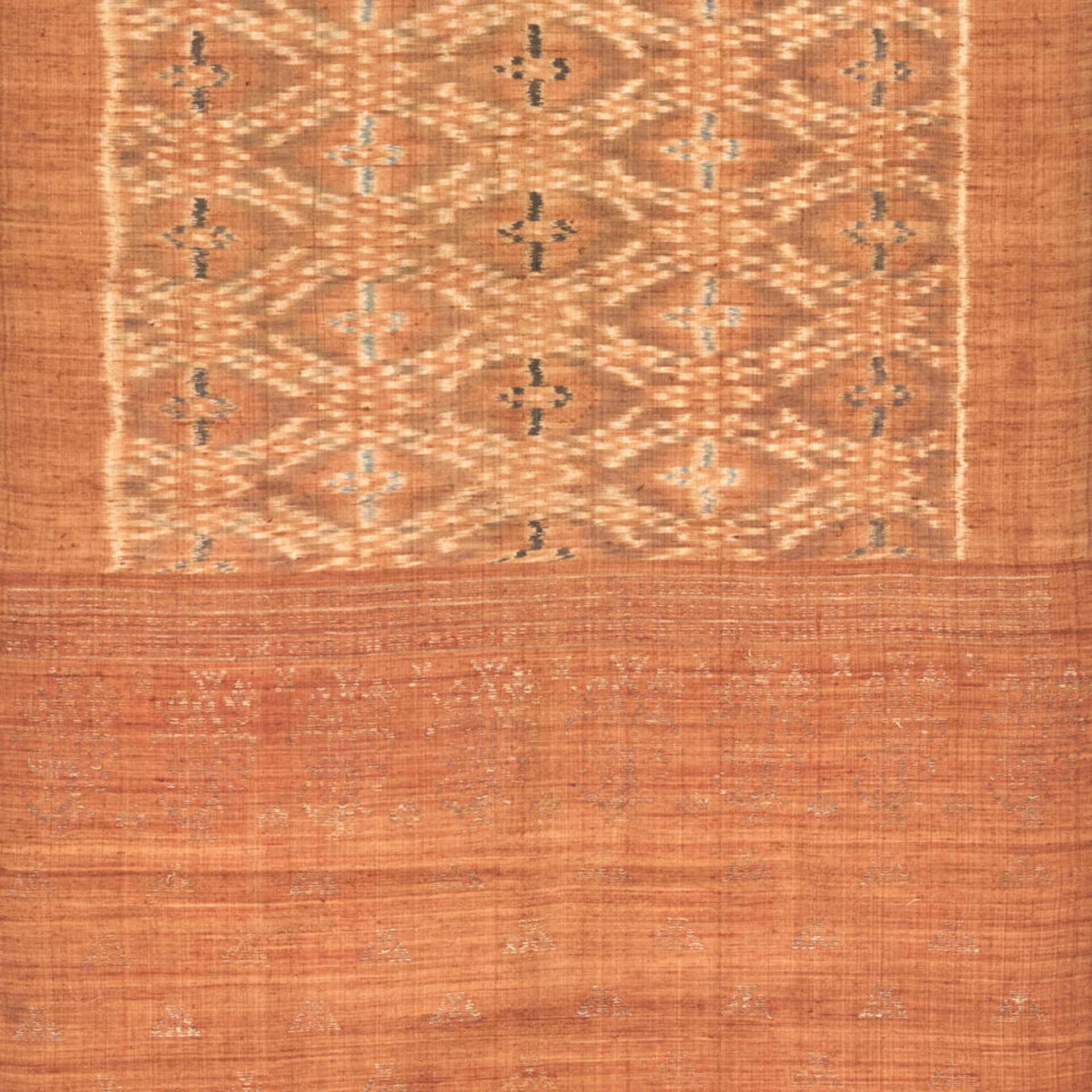 Ceremonial Shoulder Cloth south Sumatra, Indonesia, 22 in. x 93 in. - Bild 3 aus 3