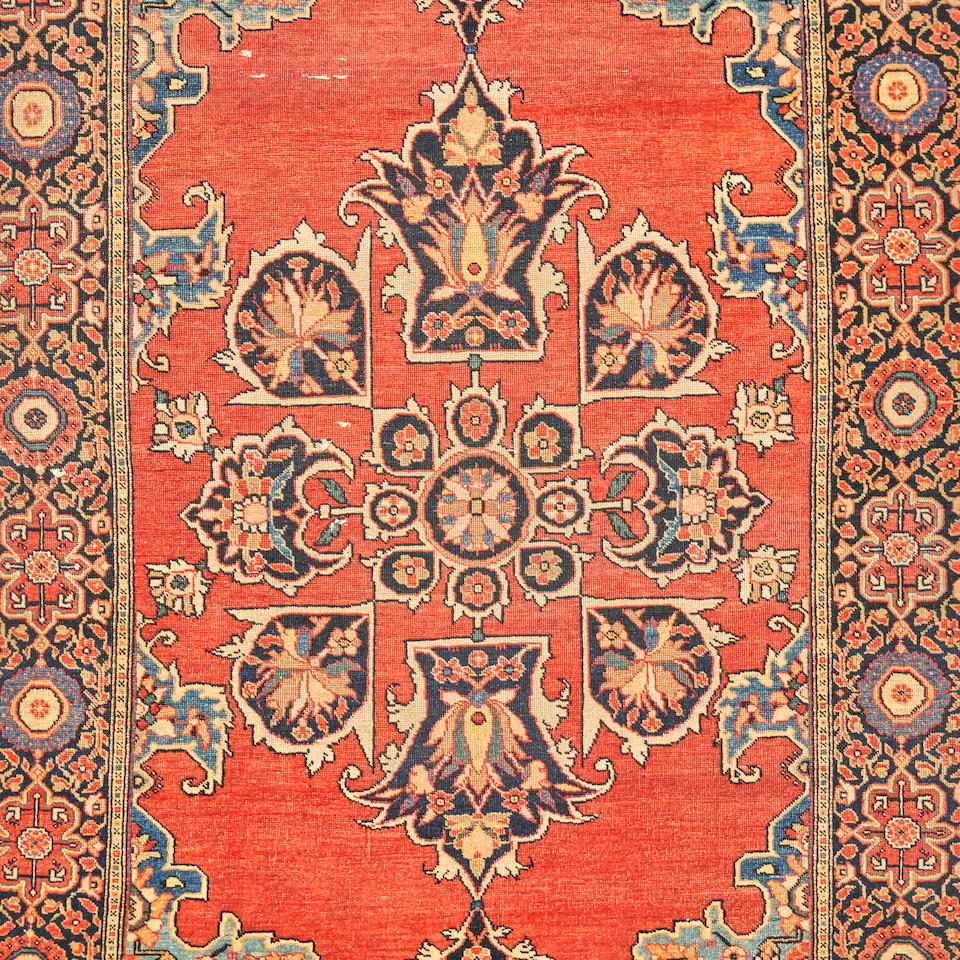 Feraghan Rug Iran 3 ft. 3 in. x 6 ft. 8 in. - Image 3 of 3