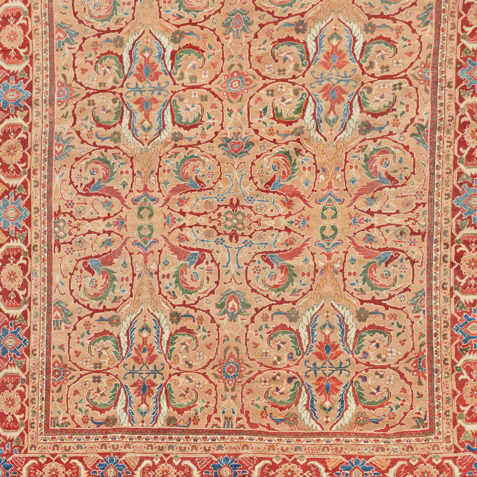 Sultanabad Carpet Iran 10 ft. 3 in. x 13 ft.3 in. - Image 3 of 3