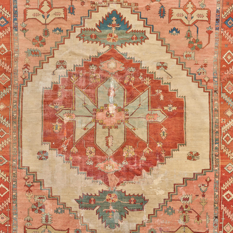 Serapi Carpet Iran 9 ft. 8 in. x 12 ft. 8 in. - Image 3 of 3