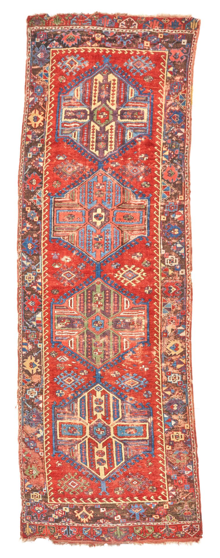 Central Anatolian Long Rug Anatolia 3 ft. 11 in. x 12 ft. 5 in.