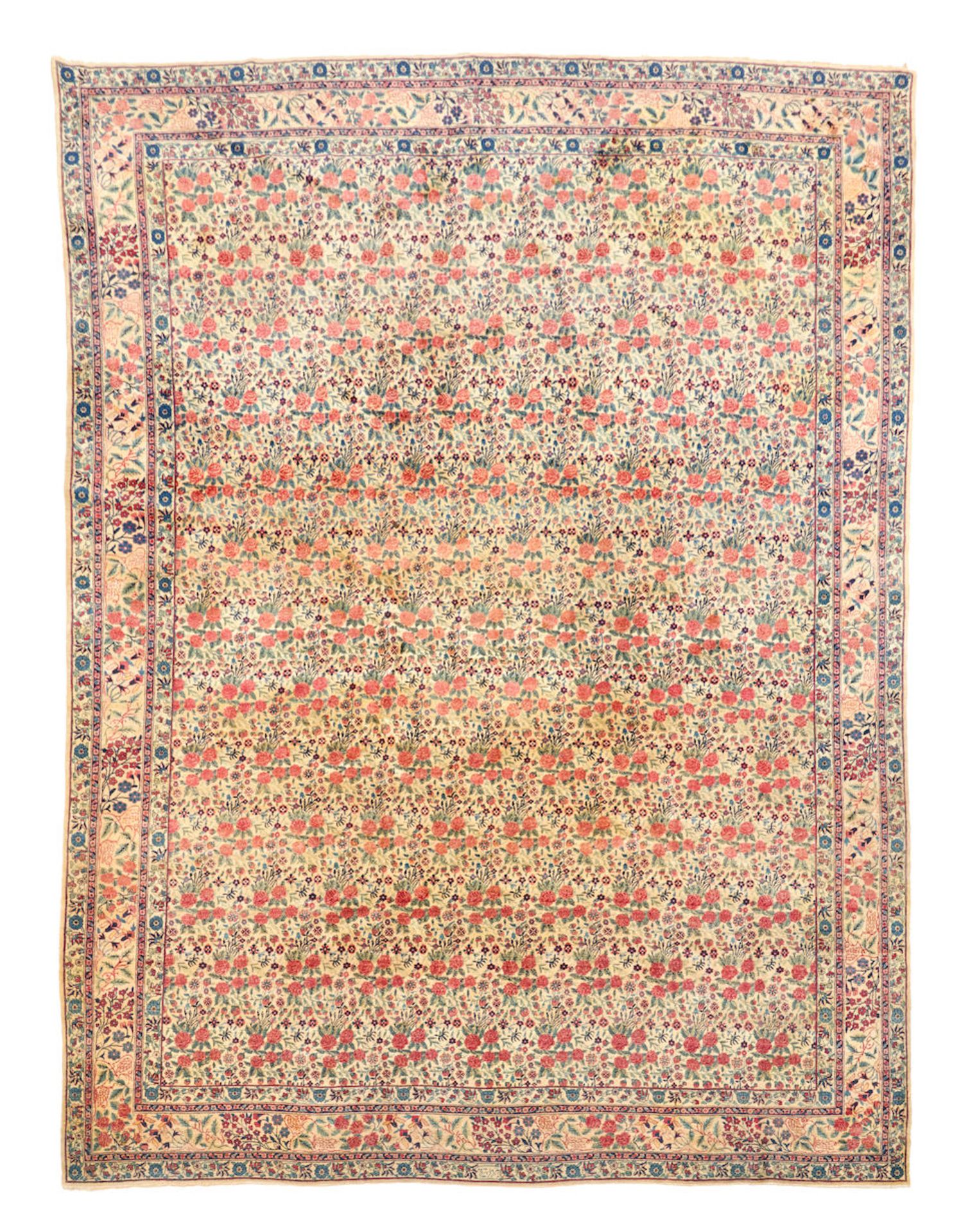 Lavar Kerman Carpet Iran 9 ft. 8 in. x 13 ft. 4 in.