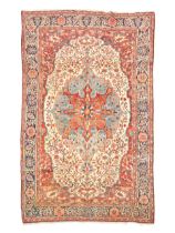Feraghan Sarouk Carpet Iran 6 ft. 9 in. x 10 ft. 11 in.