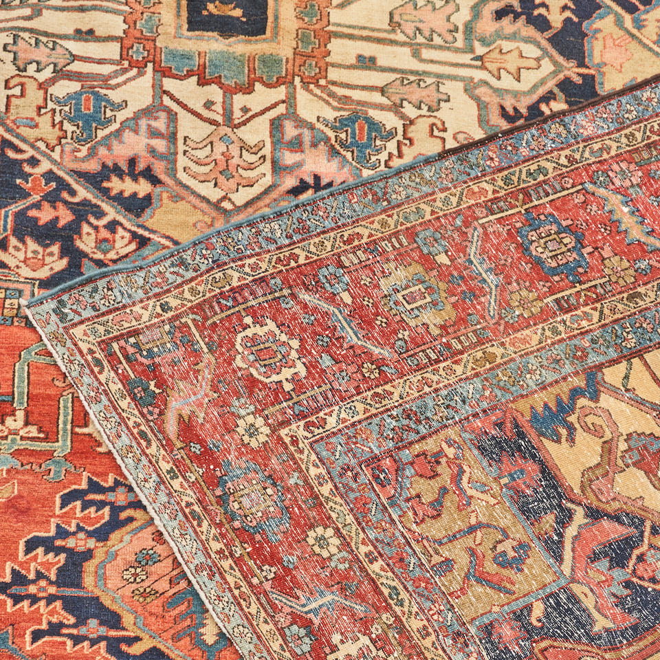 Heriz Serapi Carpet Iran 11 ft. x 13 ft. 4 in. - Image 2 of 3