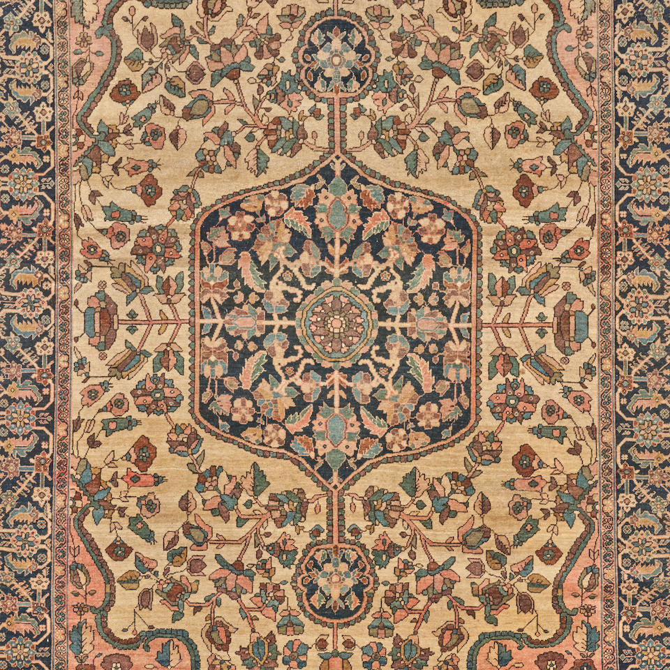 Feraghan Rug Iran 4 ft. 1 in. x 6 ft. 4 in. - Image 3 of 3