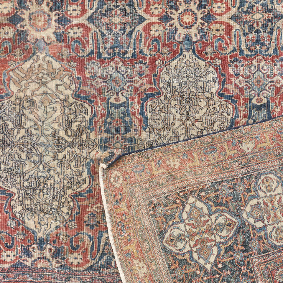 Mohtasham Kashan Carpet Iran 7 ft. 4 in. x 11 ft. - Image 2 of 3