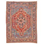 Heriz Carpet Iran 8 ft. 10 in. x 11 ft. 8 in.