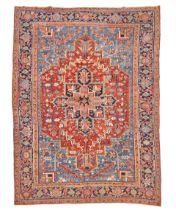 Heriz Carpet Iran 8 ft. 10 in. x 11 ft. 8 in.