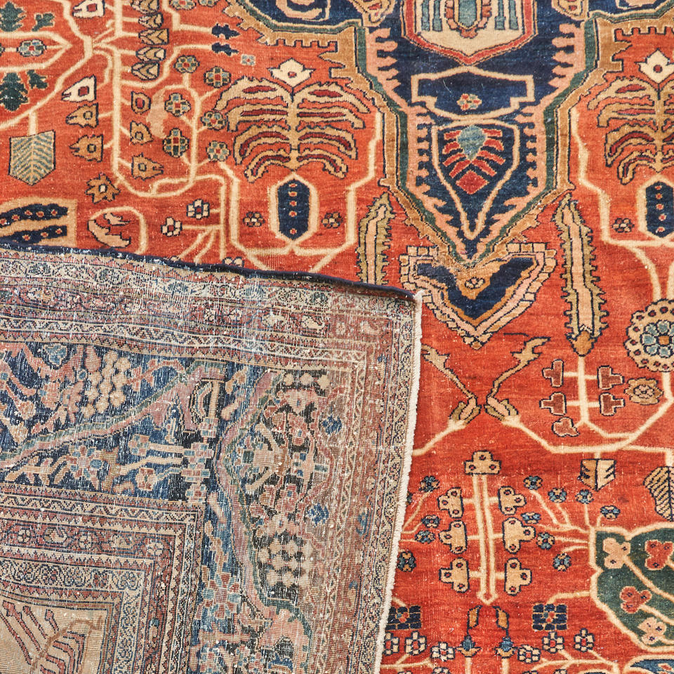 Feraghan Sarouk Carpet Iran 8 ft. 6 in. x 11 ft. 7 in. - Image 2 of 3