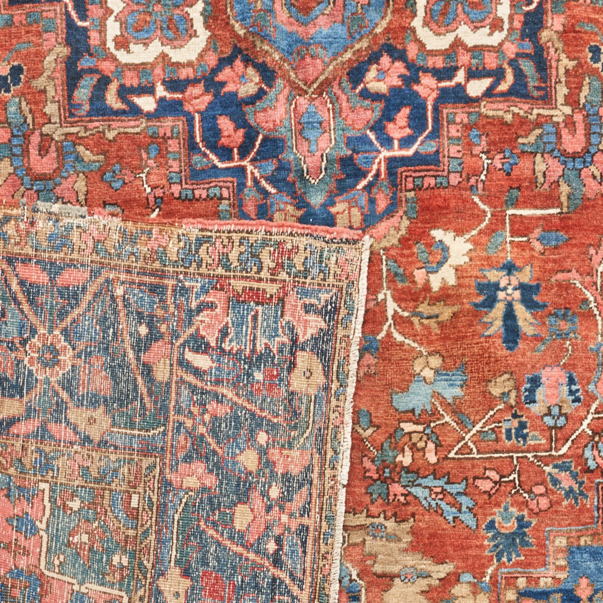 Heriz Carpet Iran 9 ft. 10 in. x 12 ft. 8 in. - Bild 2 aus 3