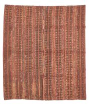 Woman's Skirt Cloth (Tapis) South Sumatra, Indonesia 53 in. x 45 in.