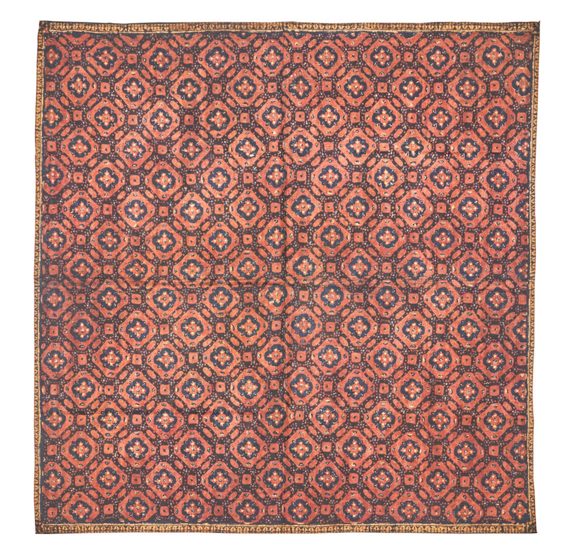 Head Cloth (Kepala) Jambi, Southeast Sumatra, Indonesia 40 3/4 in. x 40 in.