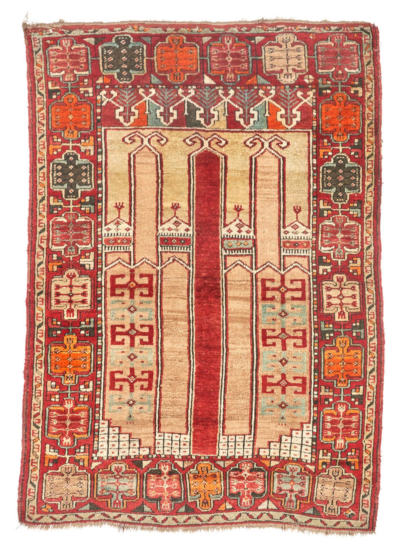Anatolian Prayer Rug Anatolia 3 ft. 9 in. x 5 ft. 11 in.