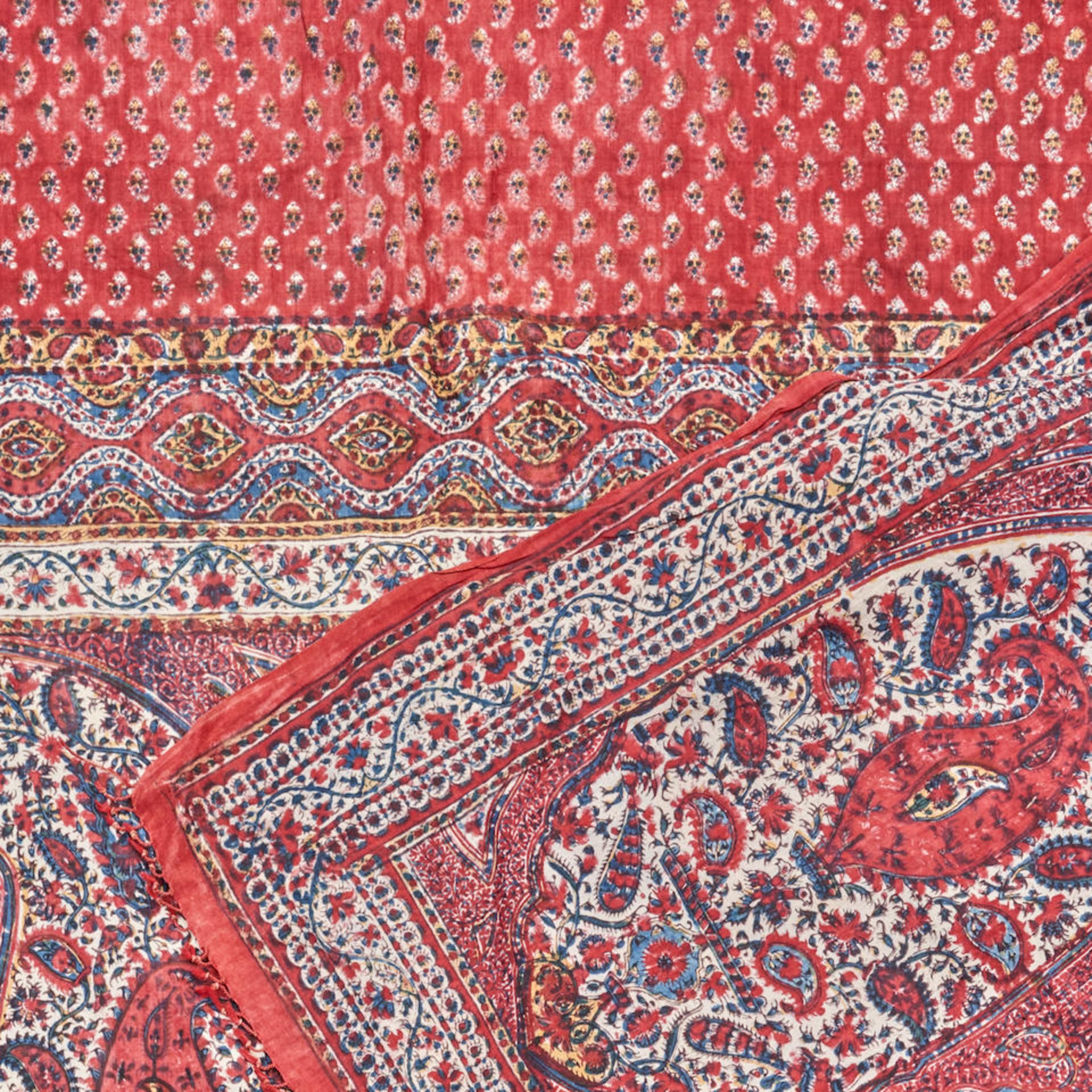 Kalam Kari India 8 ft. x 4 ft. 3 in. - Image 3 of 4