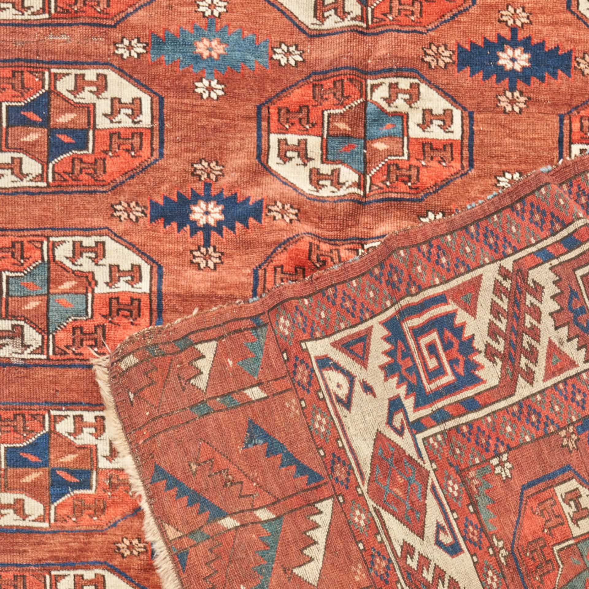 Yomud Main Carpet Turkestan 5 ft. 4 in. x 9 ft. 6 in. - Bild 2 aus 3