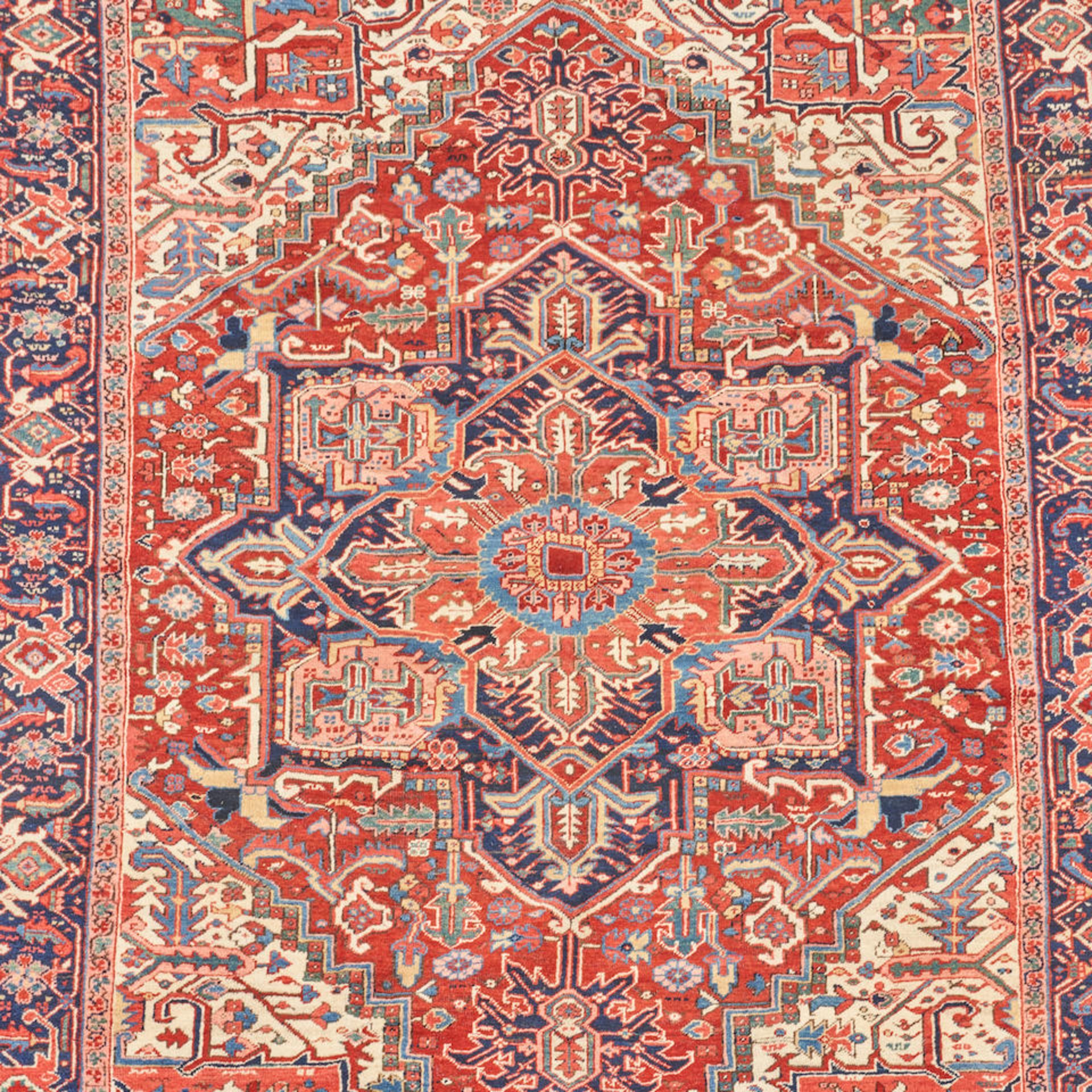 Heriz Carpet Iran 8 ft. 5 in. x 11 ft. 8 in. - Bild 3 aus 3