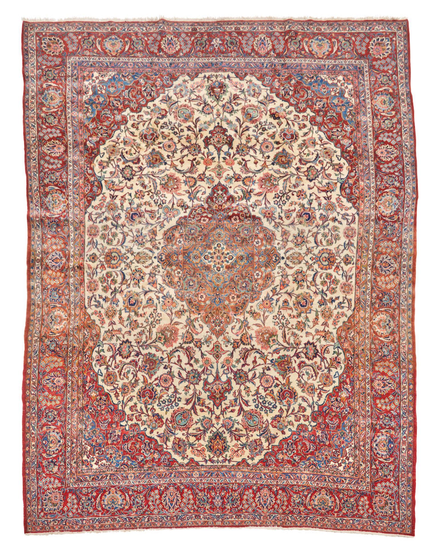 Mohtasham Kashan Carpet Iran 9 ft. 10 in. x 13 ft. 2 in.