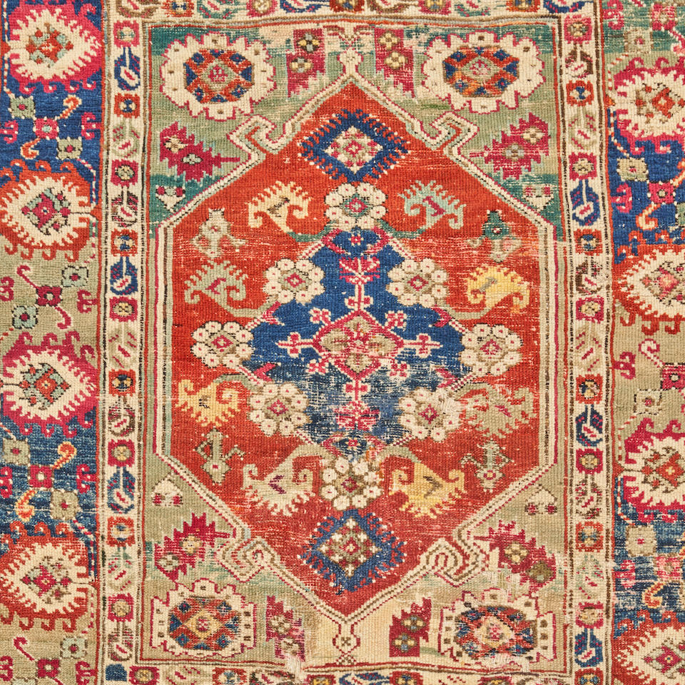 Antique Anatolian Rug Anatolia 3 ft. 5 in. x 5 ft. 11 in. - Image 3 of 3