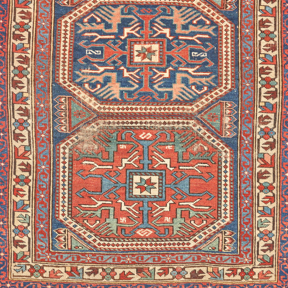 Kuba Rug Caucasus 3 ft. 4 in. x 5 ft. 3 in. - Image 3 of 3