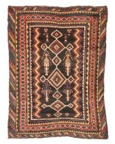 Kurdish Carpet Iran 4 ft. 7 in. x 6 ft.
