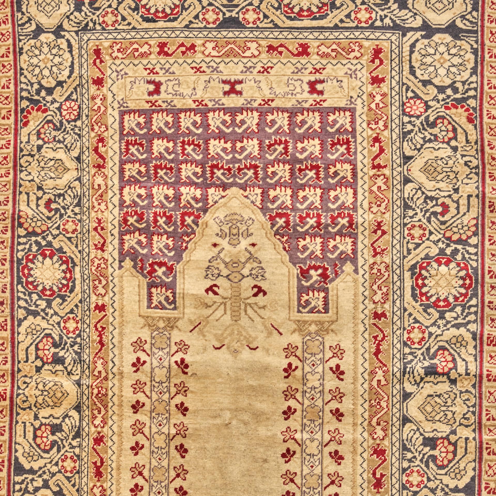 Anatolian Prayer Rug Anatolia 3 ft. 5 in. x 6 ft. 8 in. - Bild 3 aus 3