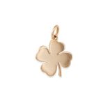 TIFFANY & CO.: AN 18K ROSE GOLD CLOVER CHARM