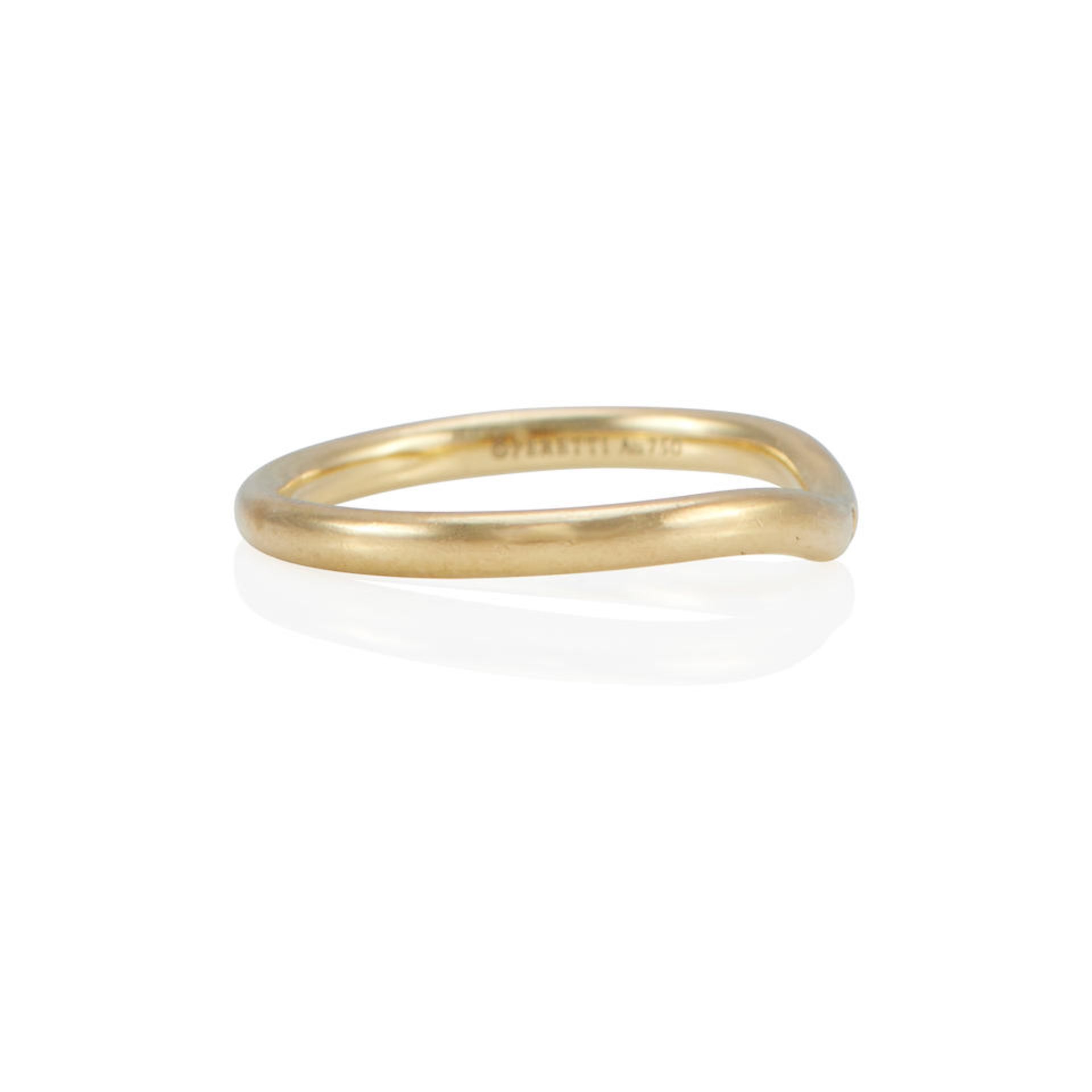 ELSA PERETTI FOR TIFFANY & CO.: AN 18K GOLD AND COLORED DIAMOND RING - Bild 3 aus 3