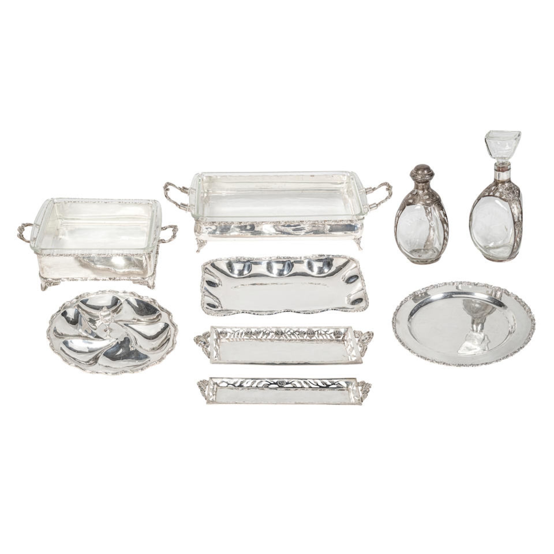 AN ASSEMBLED MEXICAN STERLING SILVER DINNER SERVICE by various makers, 20th century - Bild 2 aus 2