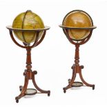 A PAIR OF REGENCY G. & J. CARY'S CELESTIAL AND TERRESTRIAL FLOOR GLOBESLondon, first quarter 19t...