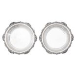 A PAIR OF GEORGE III SILVER ENTREE DISHES by Paul Storr, London, 1810 SILVER ENTREE DISHES by Pa...
