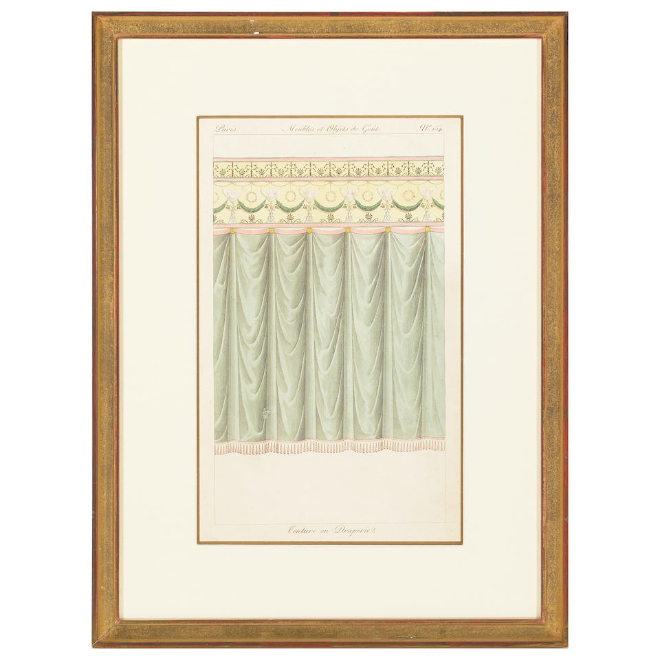 NINE FRAMED INTERIOR DESIGN BOOKPLATES - Image 6 of 8