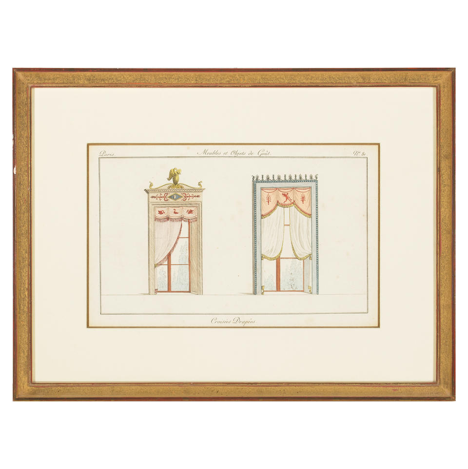 NINE FRAMED INTERIOR DESIGN BOOKPLATES - Image 8 of 8