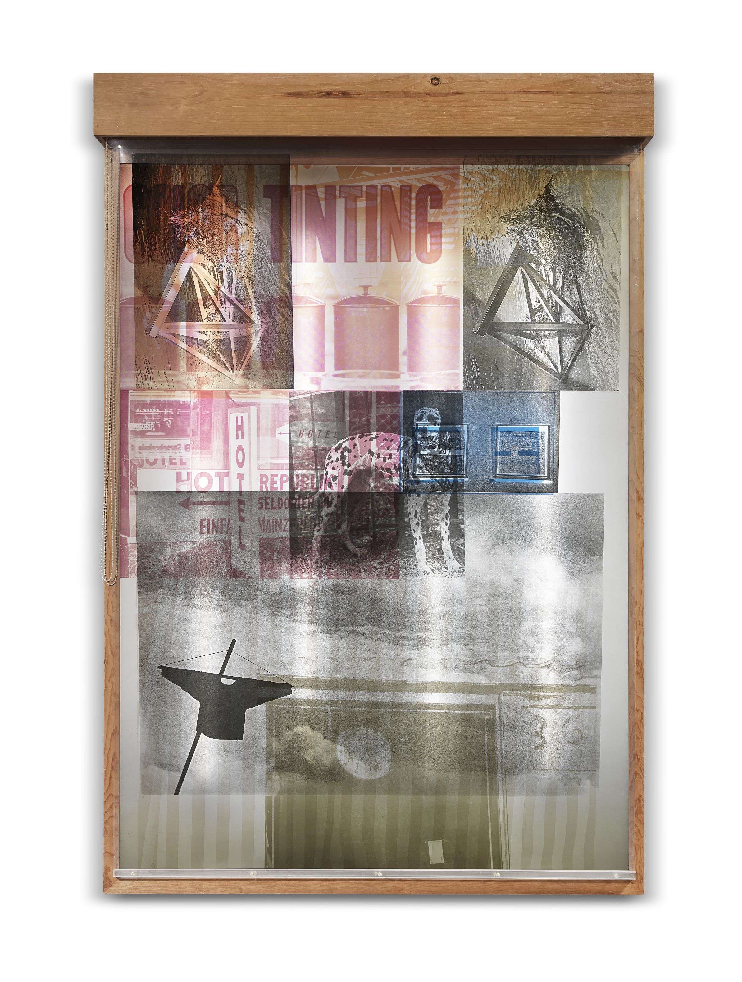 ROBERT RAUSCHENBERG (1925-2008) SLING-SHOTS LIT # 6 RR84-1112From 'Sling-Shots Lit Series'