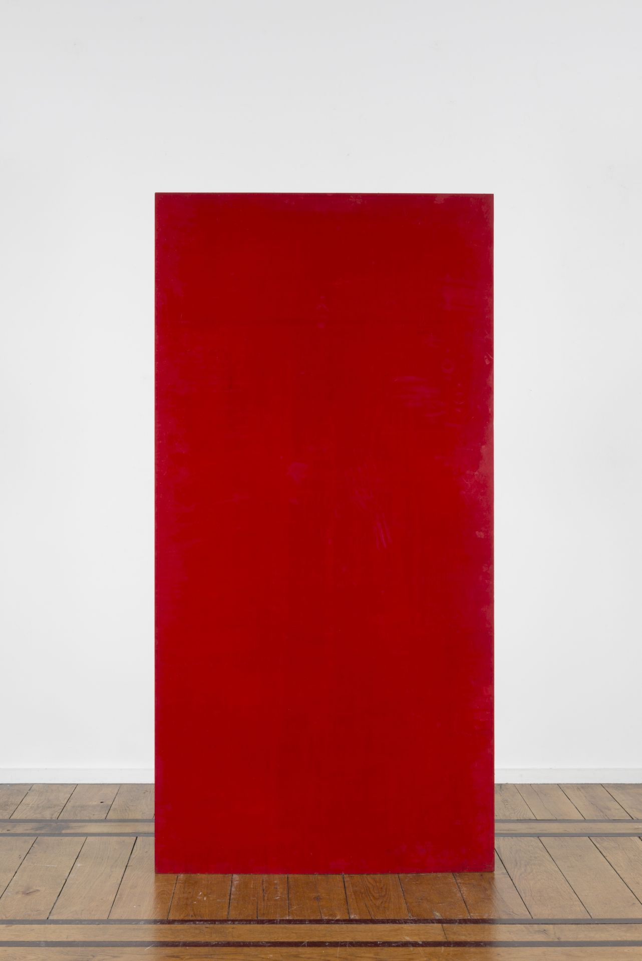 FABRICE HYBER (born 1961 ) 2m&#178; de rouge &#224; l&#232;vres/ Lipstick