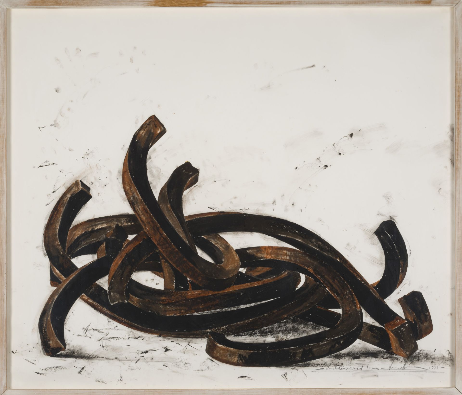 BERNAR VENET (born 1941) Undertermined Lines