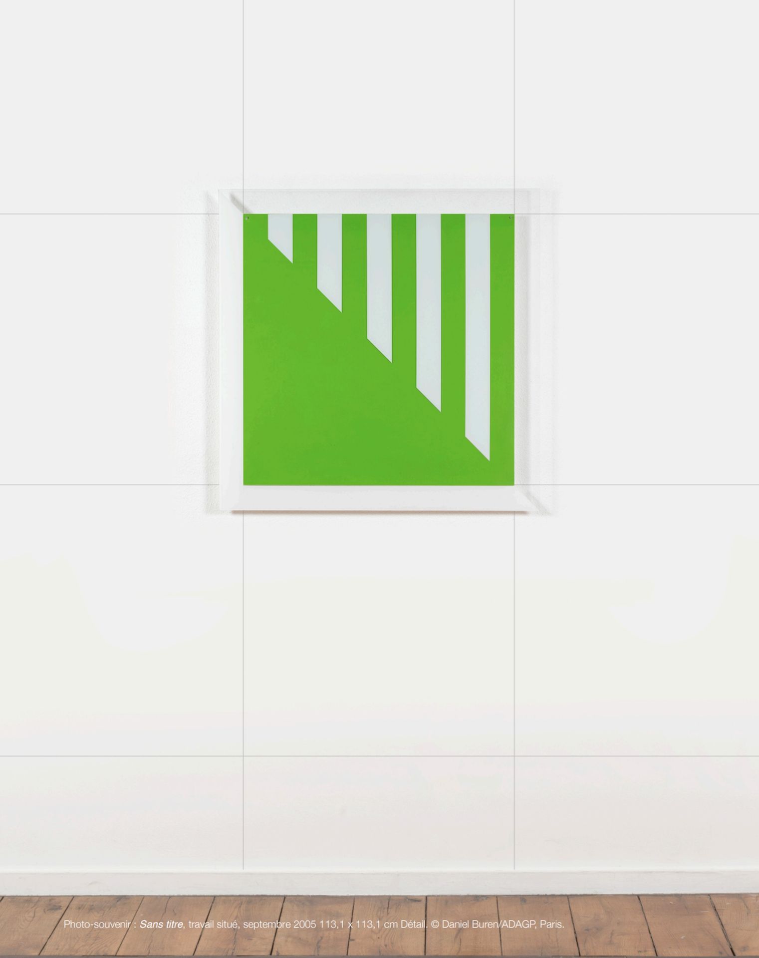 DANIEL BUREN (born 1938) Sans titre