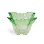 STEUBEN 'GROTESQUE' ART GLASS BOWL, Corning, New York, c. 1930, acid-etched signature mark 'Steu...