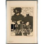 AFTER PIERRE BONNARD 'LA REVUE BLANCHE' FROM LES MAITRES DE L'AFFICHE Paris, 1895, printed by Im...