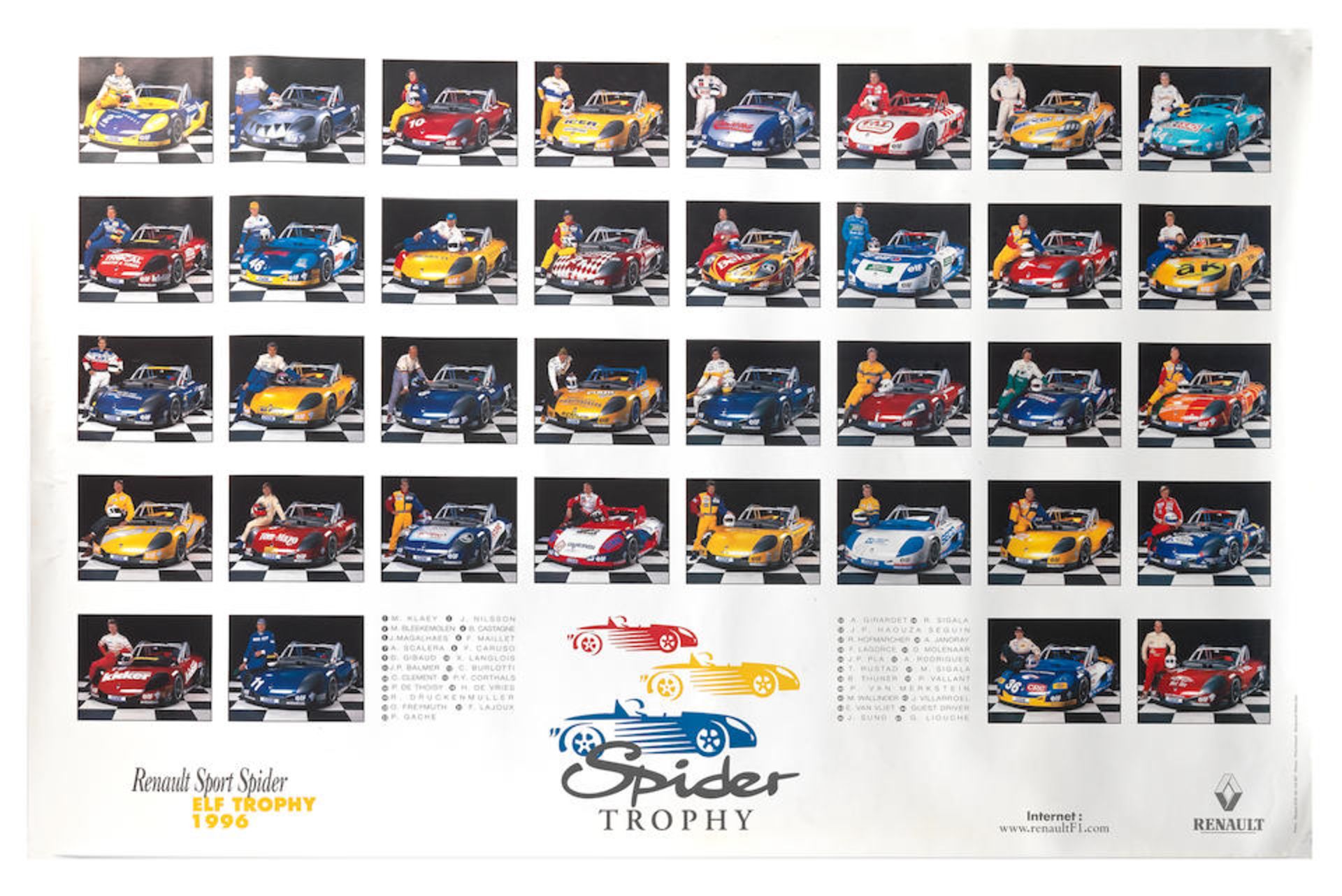 Eight assorted F1 poster, ((9)) - Bild 2 aus 6